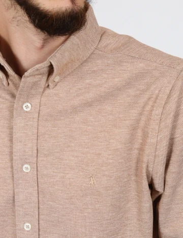 Camasa Polo Ralph Lauren, maro deschis
