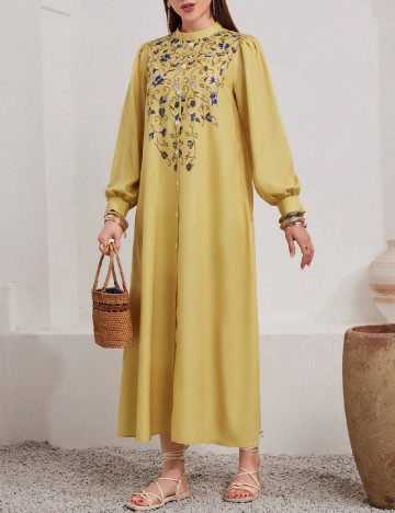 
						Rochie lunga SHEIN, galben