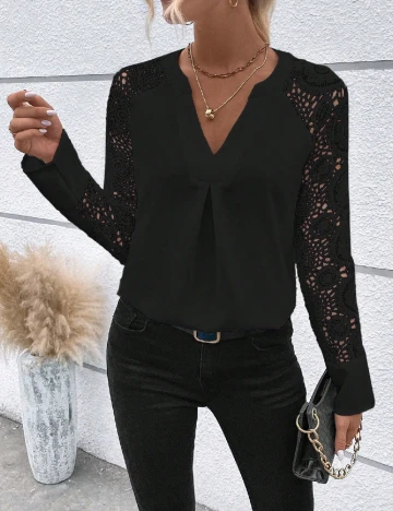Bluza SHEIN, negru Negru