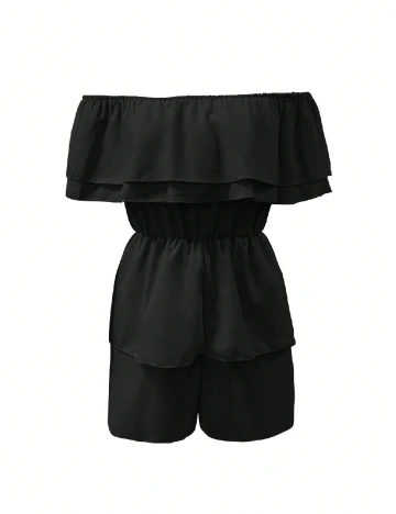 Salopeta SHEIN, negru Negru