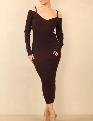 Rochie lunga ASOS, maro