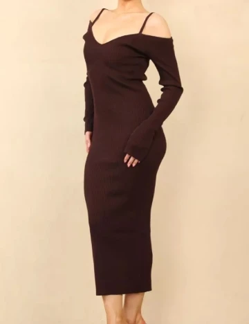 Rochie lunga ASOS, maro