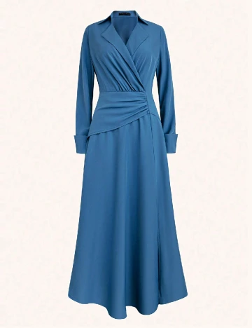 Rochie lunga SHEIN, albastru Albastru