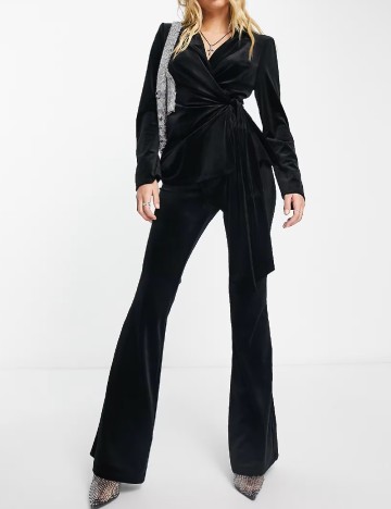 
						Pantaloni ASOS, negru