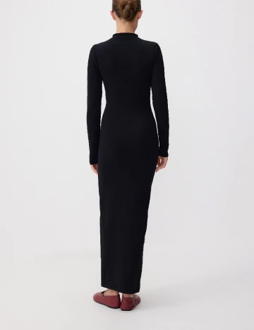 Rochie lunga Reserved, negru Negru