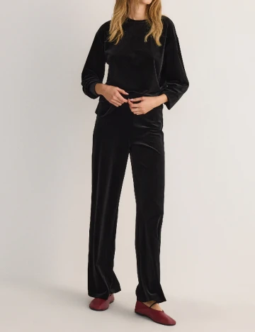Bluza Reserved, negru Negru