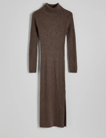 Rochie medie Reserved, maro Maro