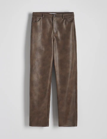 Pantaloni Reserved, maro Maro