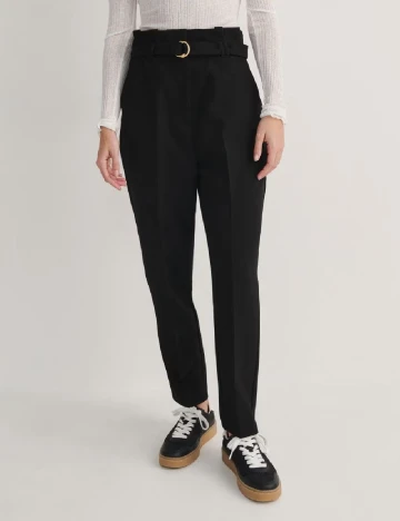 Pantaloni Reserved, negru