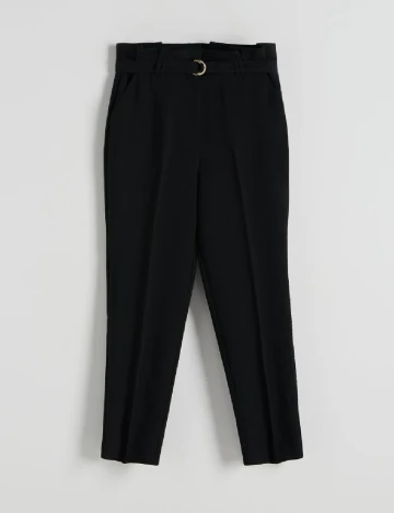 Pantaloni Reserved, negru