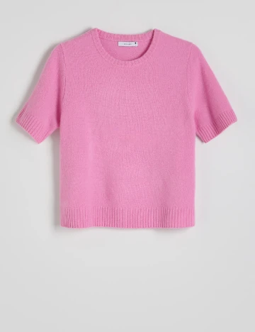Tricou Reserved, roz Roz