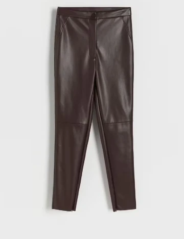 Pantaloni Reserved, maro Maro