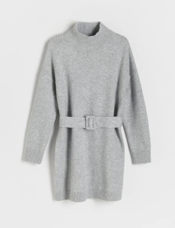 Rochie scurta Reserved, gri Gri