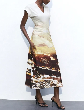 Rochie lunga SHEIN, mix culori