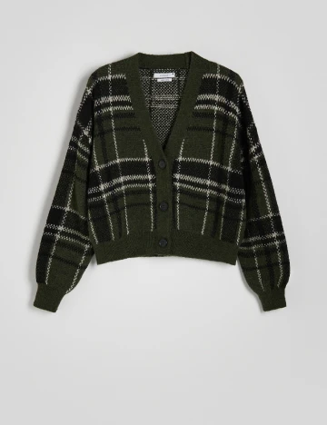 Cardigan Reserved, verde Verde