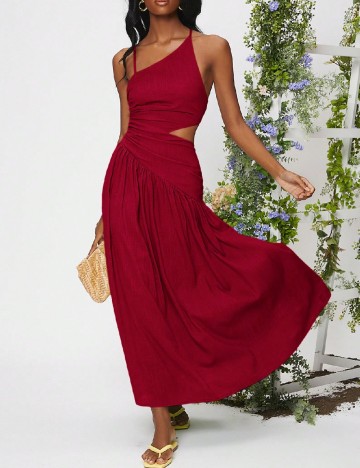 
						Rochie lunga SHEIN, rosu