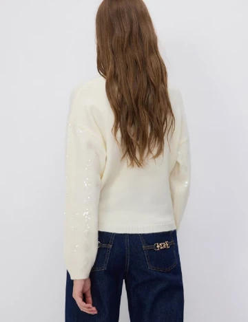 Bluza Reserved, ecru Alb