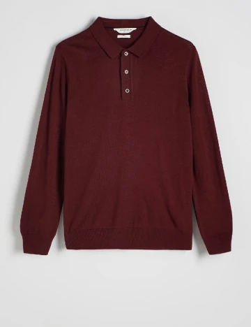Bluza Reserved, visiniu