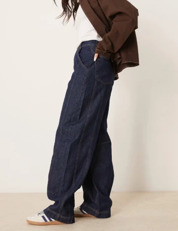Blugi ASOS, bleumarin Albastru