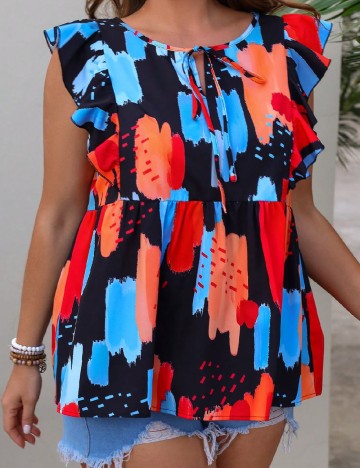 
						Bluza SHEIN CURVE, mix culori