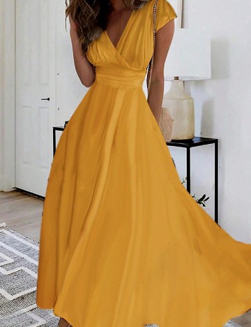 
						Rochie lunga SHEIN, galben