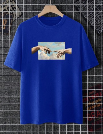 
						Tricou SHEIN, albastru