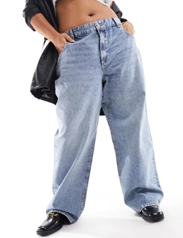 Blugi ASOS Curve, albastru