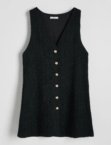 Rochie scurta Reserved, negru