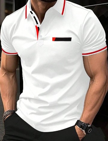 
						Tricou SHEIN, alb