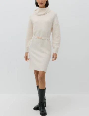 Rochie scurta Reserved, ecru