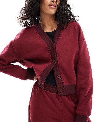 
						Cardigan ASOS, rosu