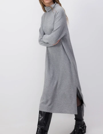 Rochie medie Reserved, gri