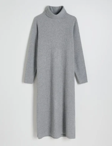 Rochie medie Reserved, gri
