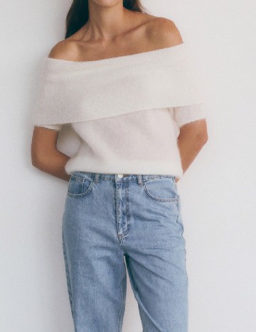 
						Bluza Reserved, alb