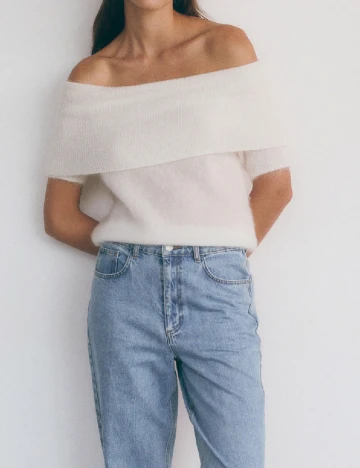 Bluza Reserved, alb