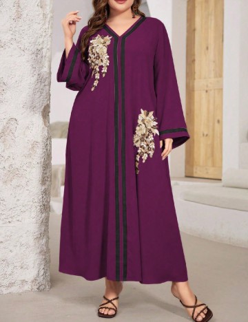 
						Rochie lunga SHEIN CURVE, mov