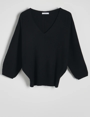Bluza Reserved, negru