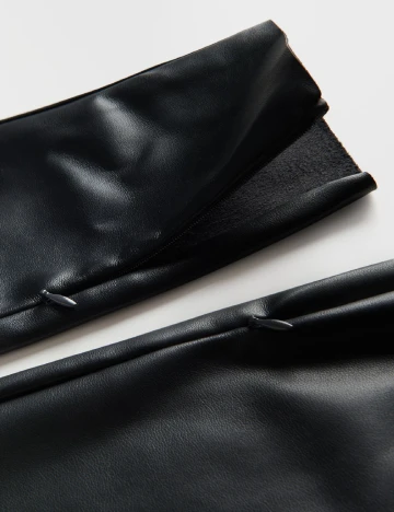Pantaloni Reserved, negru