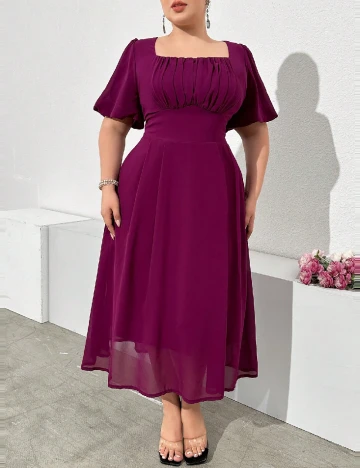 Rochie medie SHEIN CURVE, mov