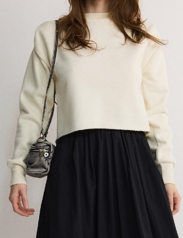 
						Bluza Reserved, alb