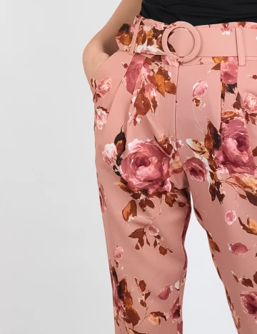 Pantaloni Motivi, floral, S Floral print