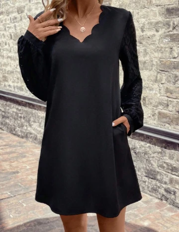 Rochie scurta SHEIN, negru