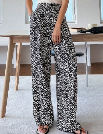 Pantaloni Dazy, animal print