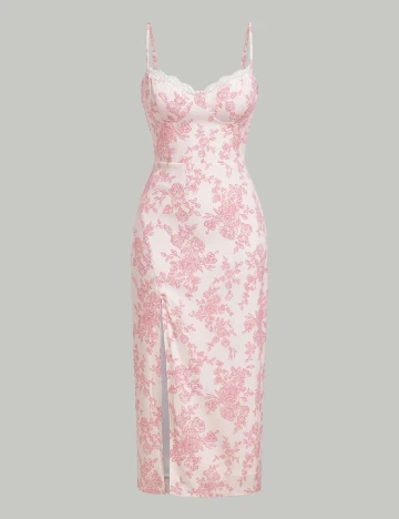 Rochie medie SHEIN, roz
