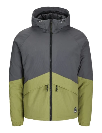 Geaca Jack&Jones, gri/verde