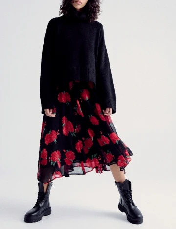 Pulover Reserved, negru