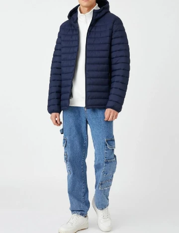 Geaca Koton, bleumarin