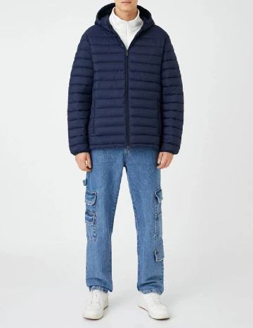 Geaca Koton, bleumarin
