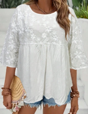 Bluza SHEIN, alb