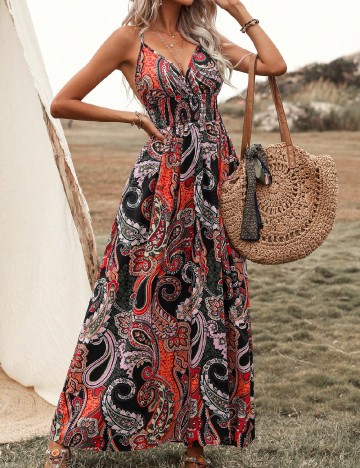 
						Rochie lunga SHEIN, mix culori
